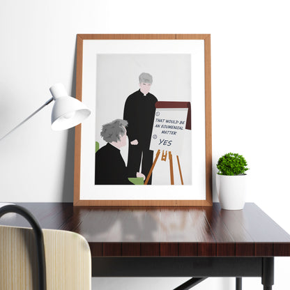 That Would Be An Ecumenical Matter / Teaching Father Jack, Father Ted Print