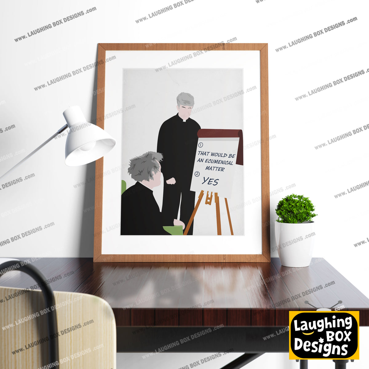 That Would Be An Ecumenical Matter / Teaching Father Jack, Father Ted Print