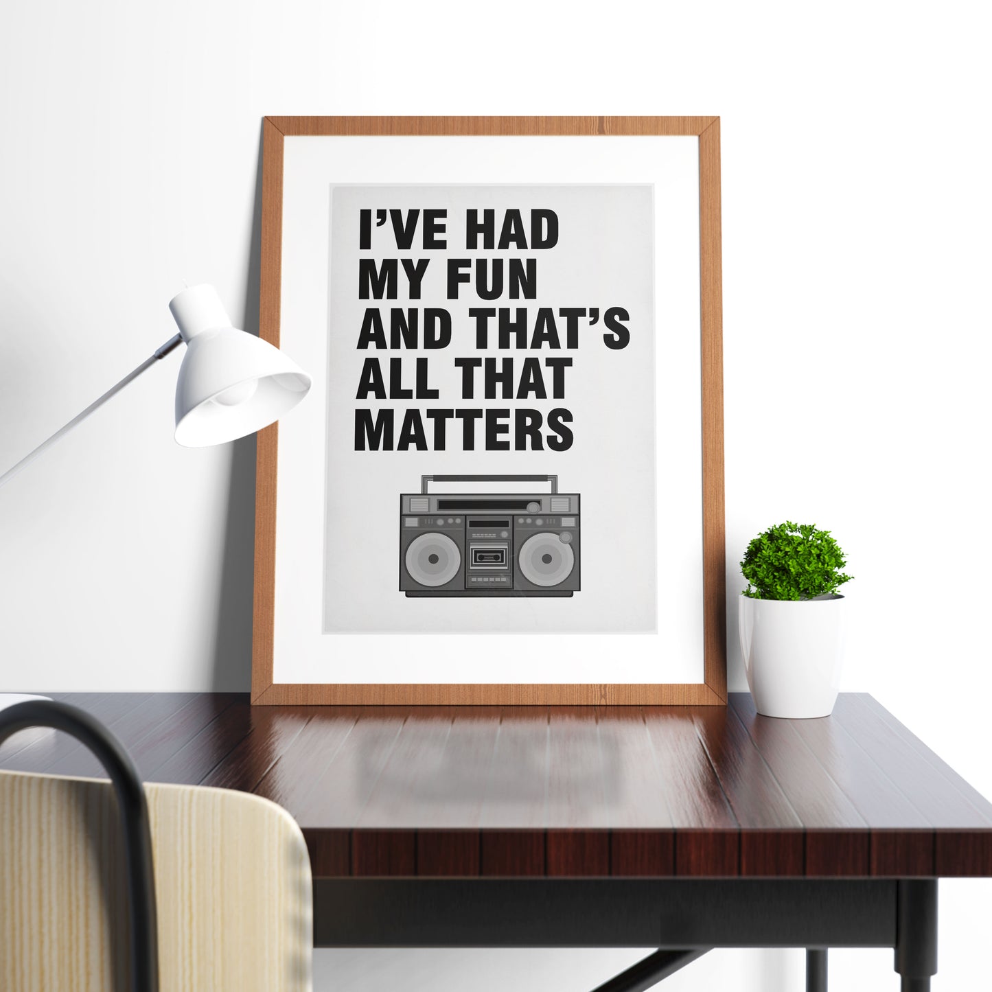 I've Had My Fun And That's All That Matter - Father Fintan Stack, Father Ted Print