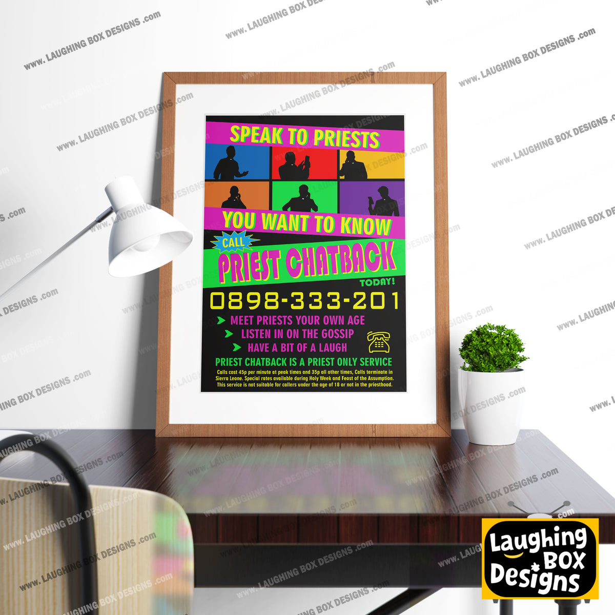 Priest Chatback / Father Ted Poster, Father Ted Print