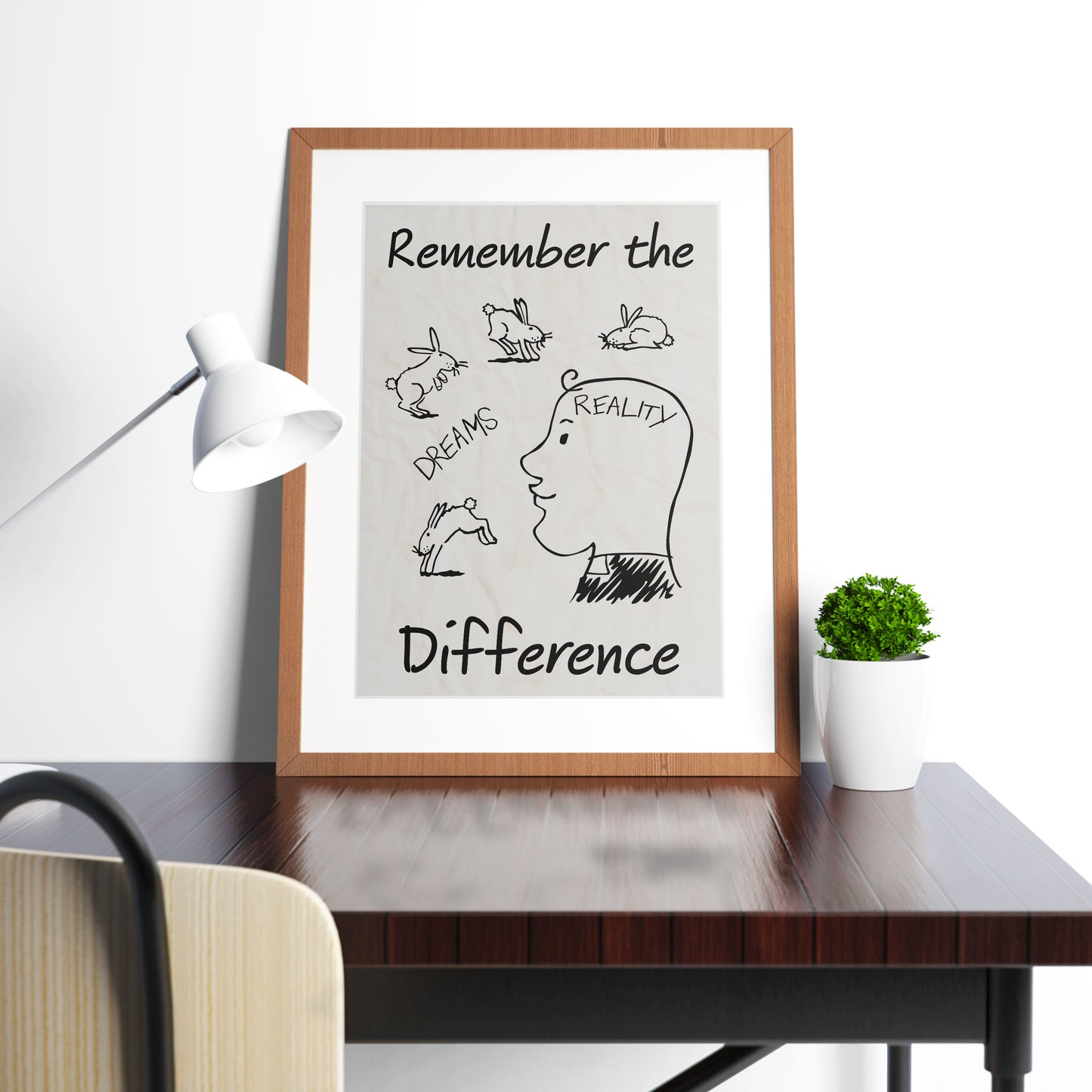 Dougal's Dreams and Reality Sketch, Remember the Diffrence, Father Ted Print