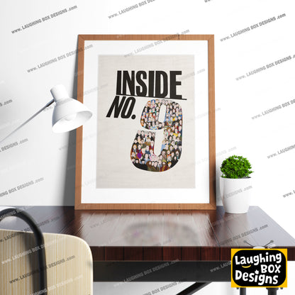 THE FACES OF INSIDE NO.9, Inside Number Nine Print