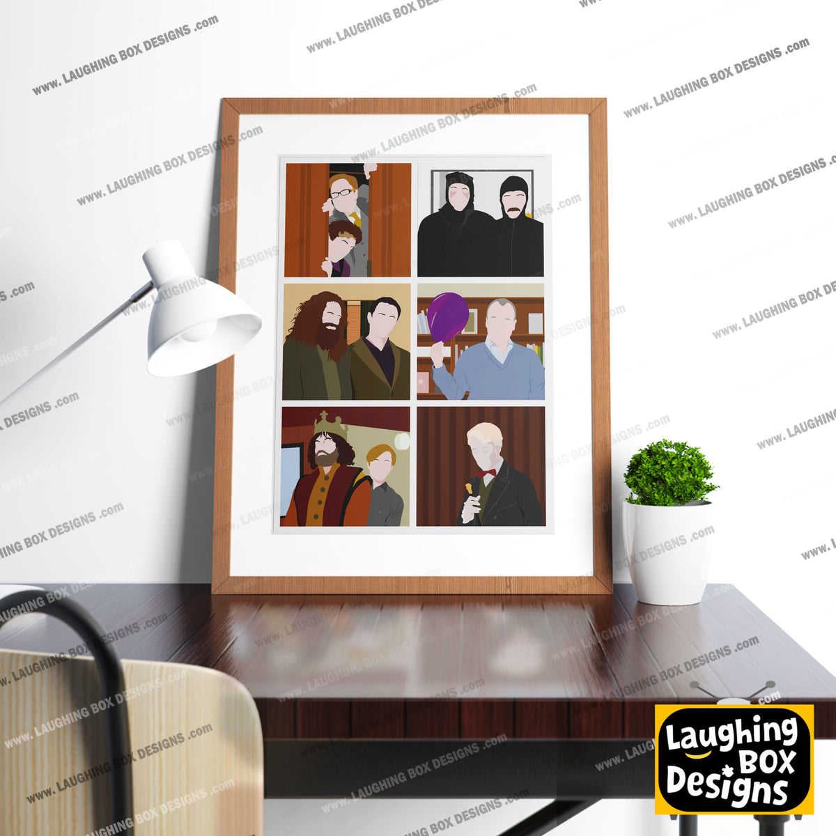 SERIES ONE CHARACTERS, Inside Number Nine Print