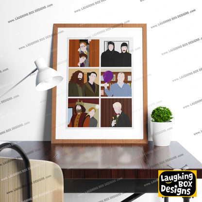 SERIES ONE CHARACTERS, Inside Number Nine Print