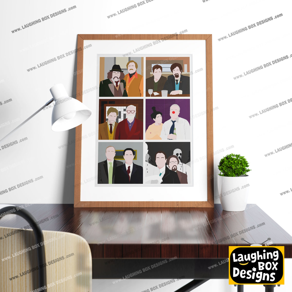 SERIES THREE CHARACTERS, Inside Number Nine Print