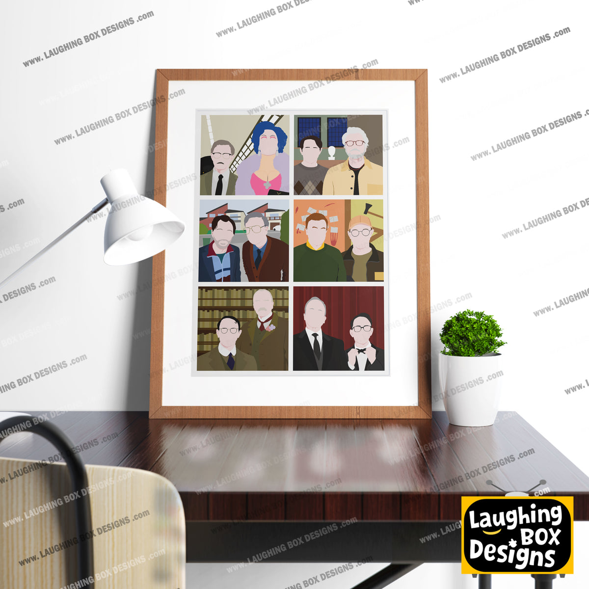 SERIES NINE CHARACTERS, Inside Number Nine Print