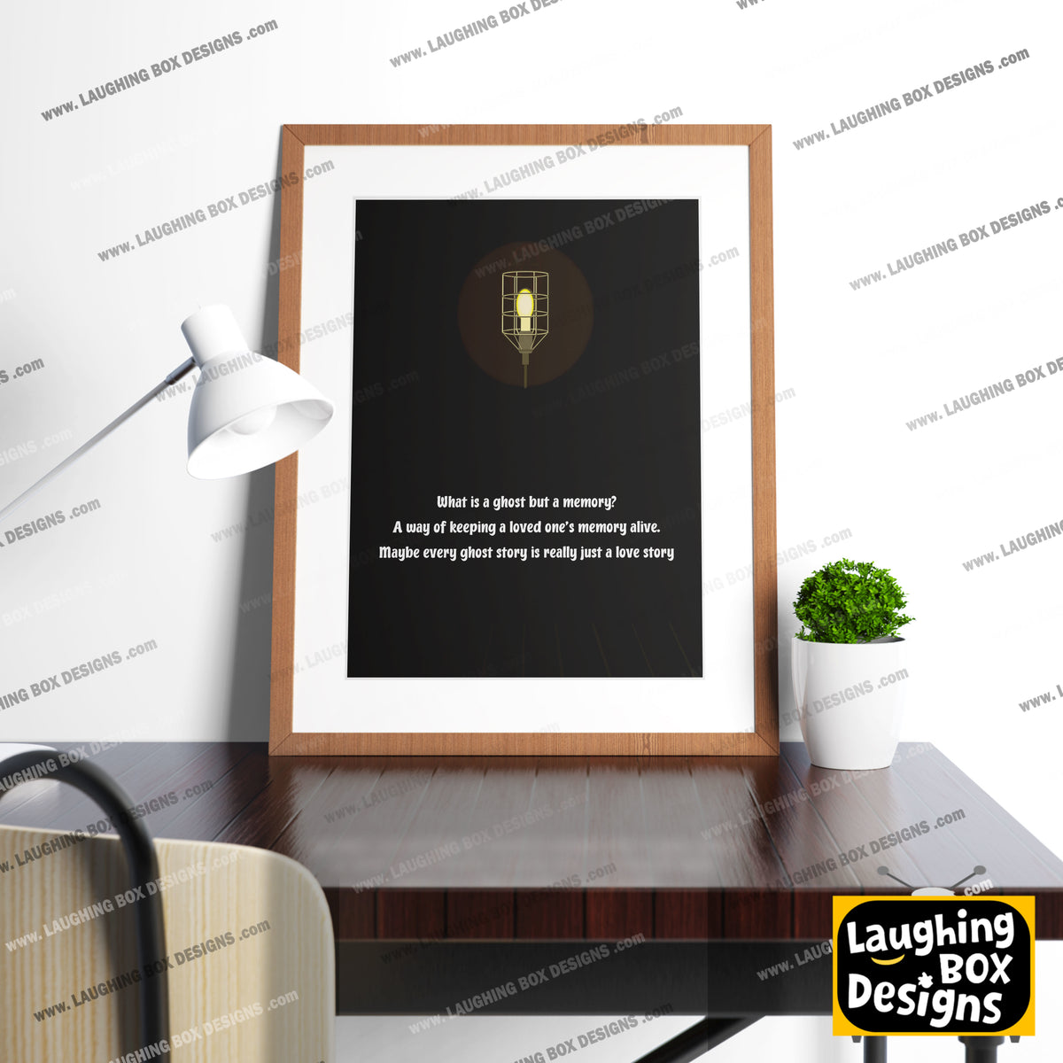 MAYBE EVERY GHOST STORY IS JUST A LOVE STORY/ GHOST LIGHT, Stage Fright / Inside Number Nine Print