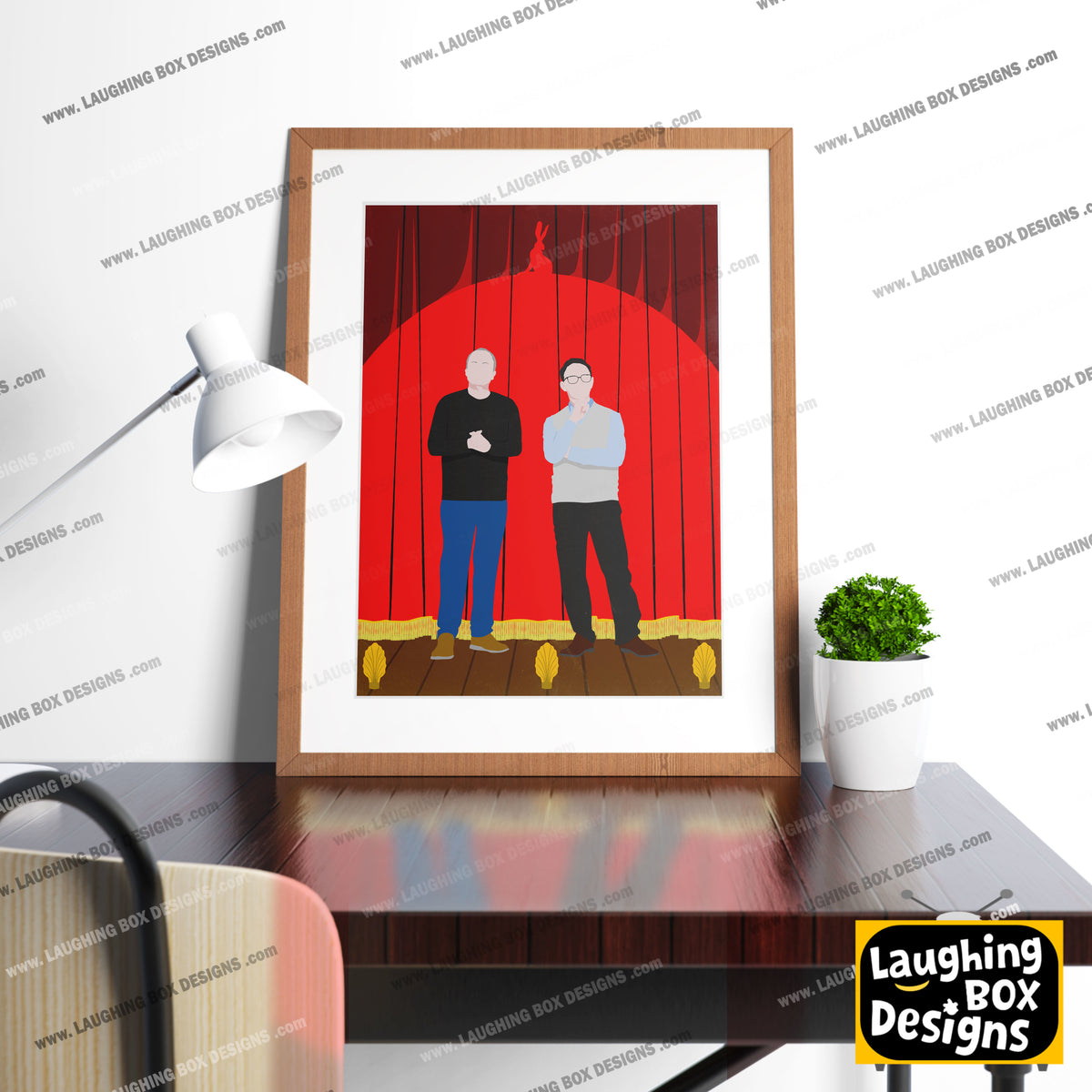 INTRODUCTIONS WITH STEVE AND REECE, Stage Fright / Inside Number Nine Print