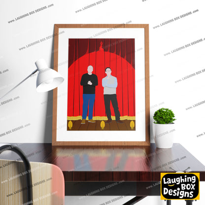 INTRODUCTIONS WITH STEVE AND REECE, Stage Fright / Inside Number Nine Print