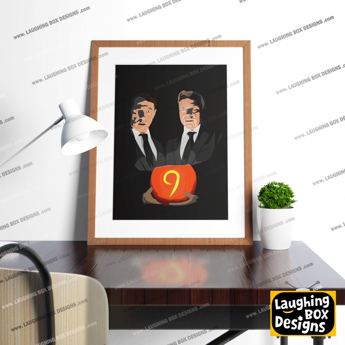 DEAD LINE, STEVE AND REECE, Inside Number Nine Print