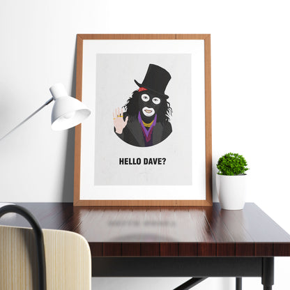 PAPA LASAROU, Hello Dave?, Character Quote, The League of Gentlemen Print