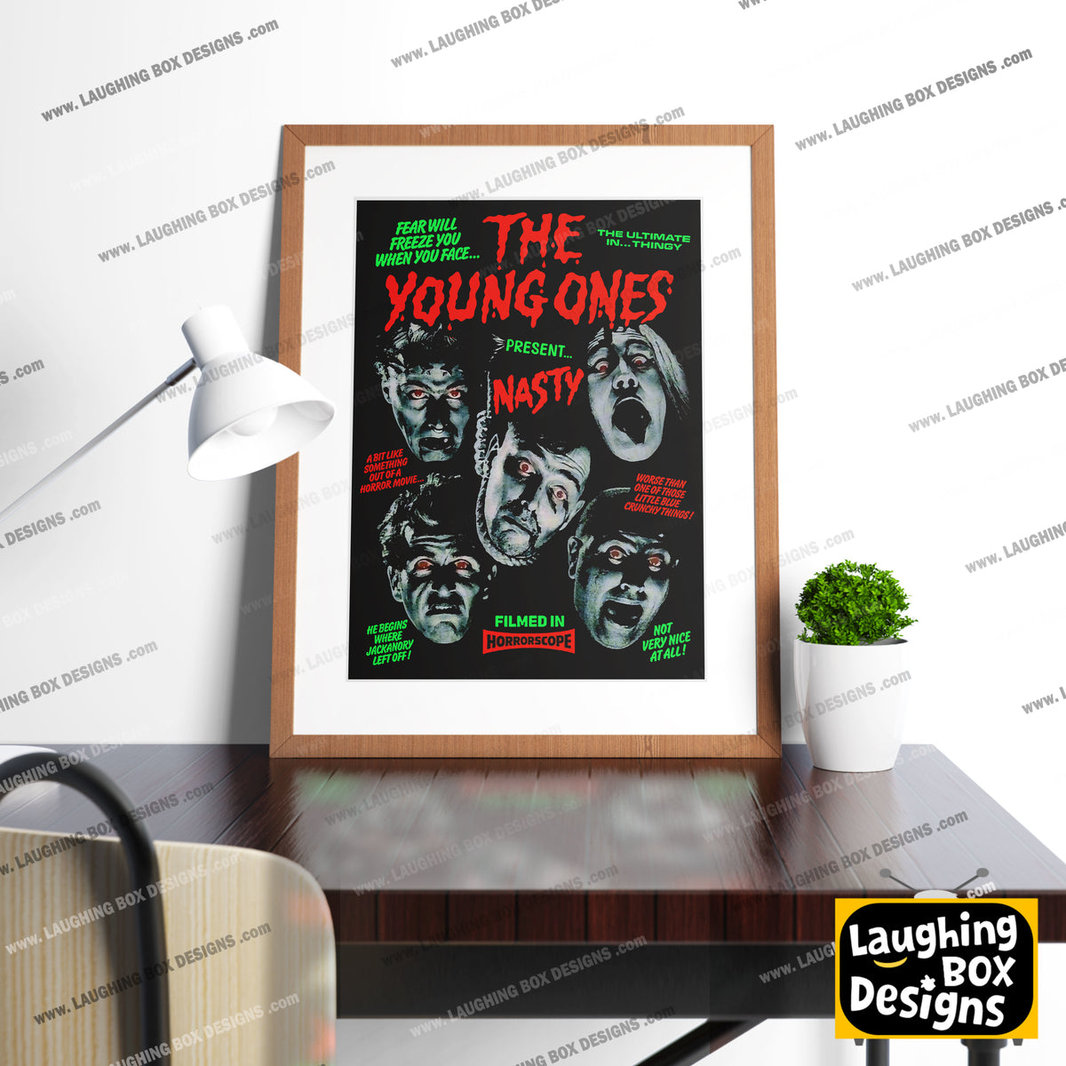 THE YOUNG ONES Presents NASTY, Horror Episode Poster, The Young Ones Print