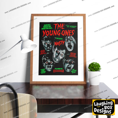 THE YOUNG ONES Presents NASTY, Horror Episode Poster, The Young Ones Print