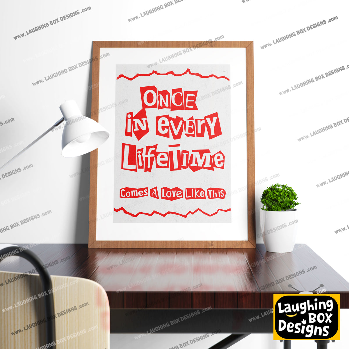 ONCE IN EVERY LIFE TIME, Comes A Love Like This, The Young Ones Print