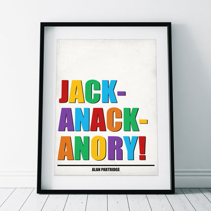 JACKANACKANORY! Alan Partridge Print