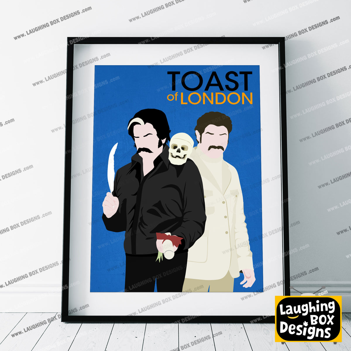 TOAST OF LONDON Comedy Characters Minimalist Print