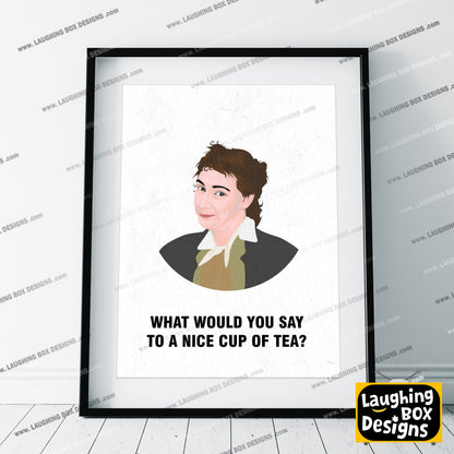 Mrs Doyle / What Would You Say To A Nice Cup Of Tea?, Father Ted Print