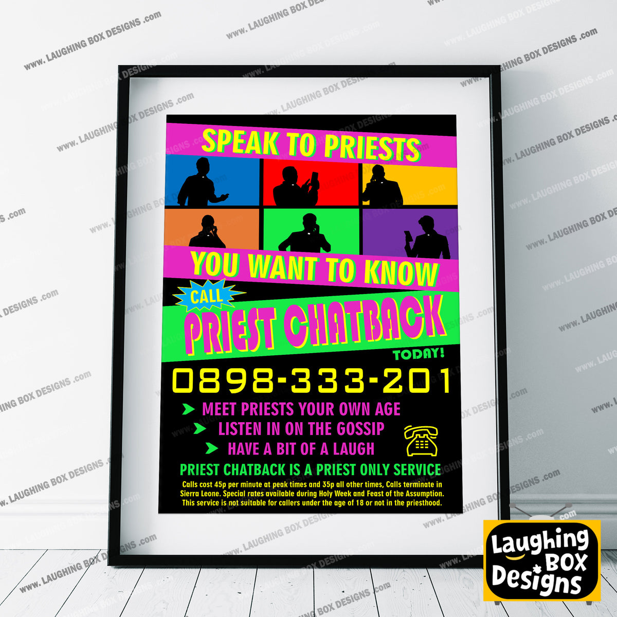 Priest Chatback / Father Ted Poster, Father Ted Print