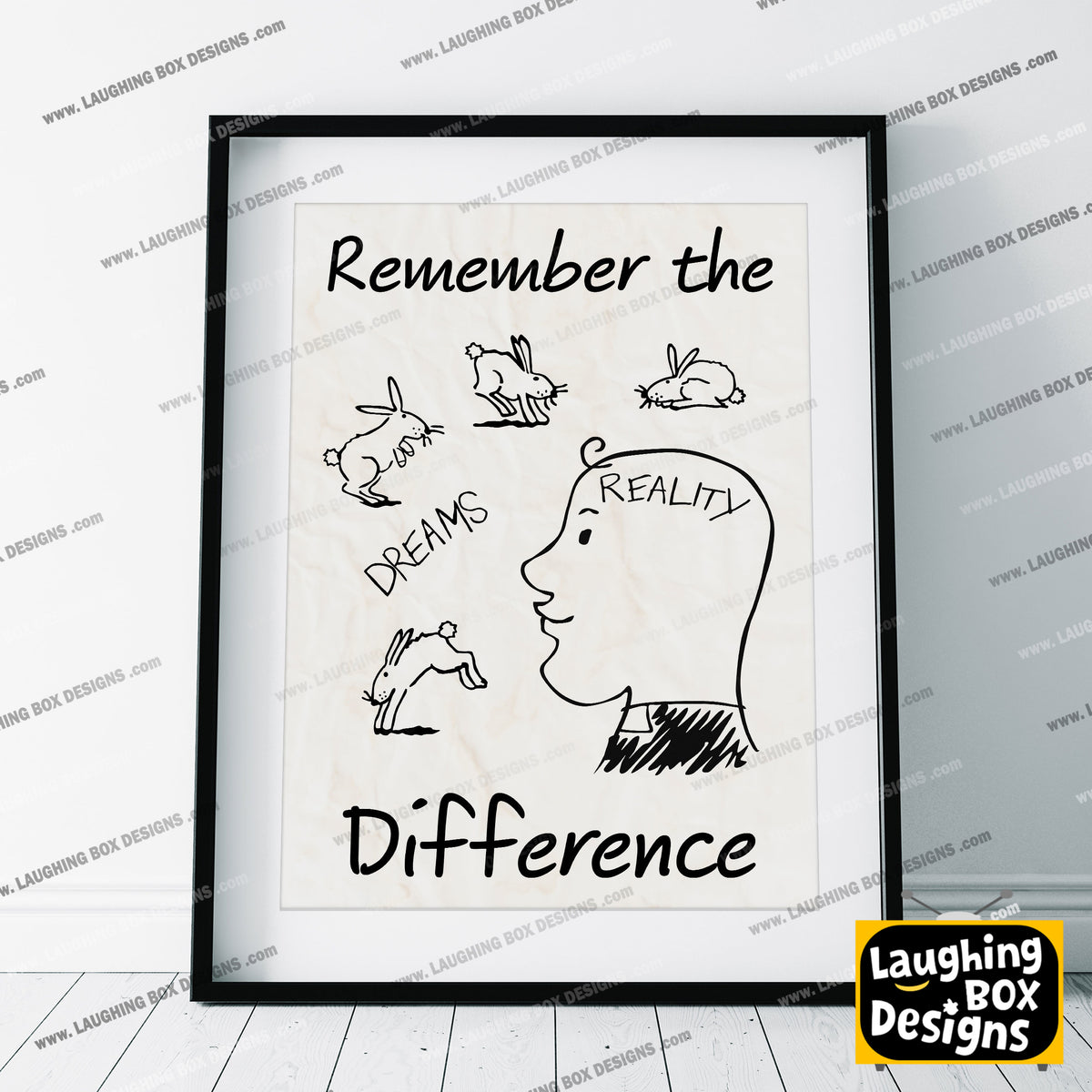 Dougal's Dreams and Reality Sketch, Remember the Diffrence, Father Ted Print