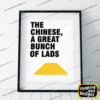 The Chinese / A Great Bunch Of Lads, Father Ted Print