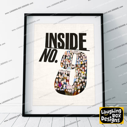 THE FACES OF INSIDE NO.9, Inside Number Nine Print
