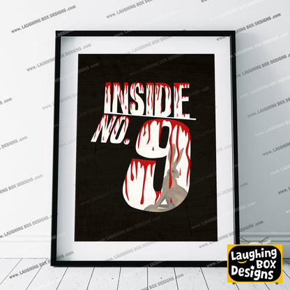 BLOODY INSIDE NO.9, Inside Number Nine Print