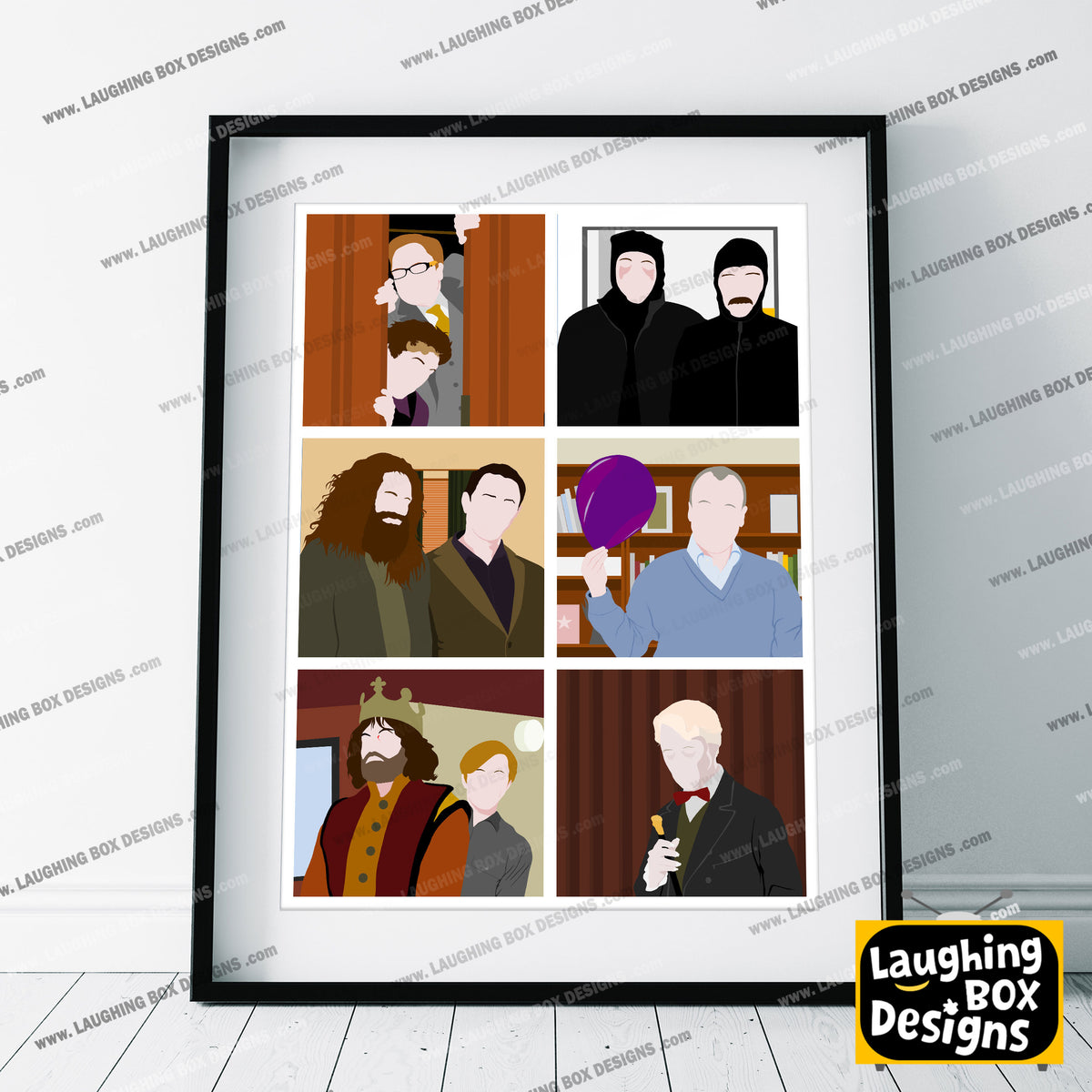 SERIES ONE CHARACTERS, Inside Number Nine Print