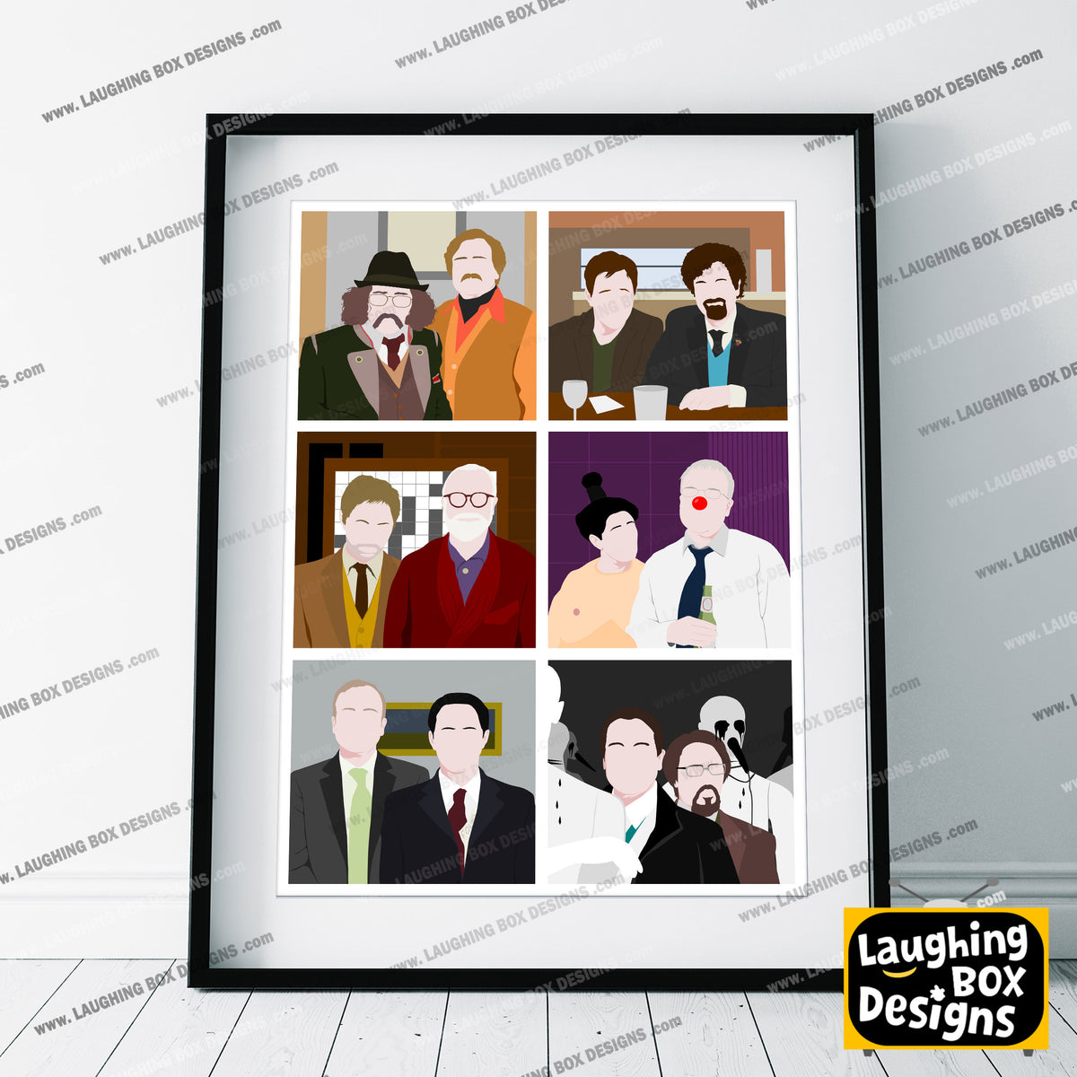 SERIES THREE CHARACTERS, Inside Number Nine Print