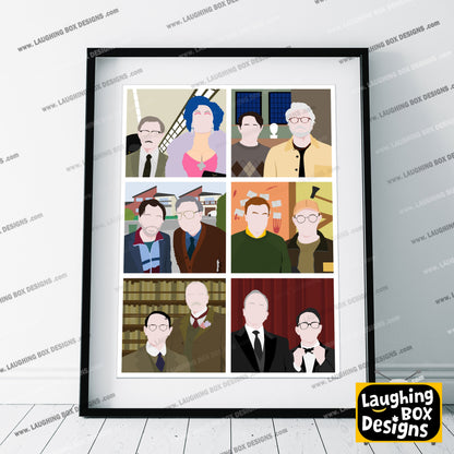 SERIES NINE CHARACTERS, Inside Number Nine Print