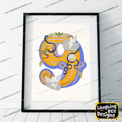 CLOUD NINE, Stage Fright / Inside Number Nine Print