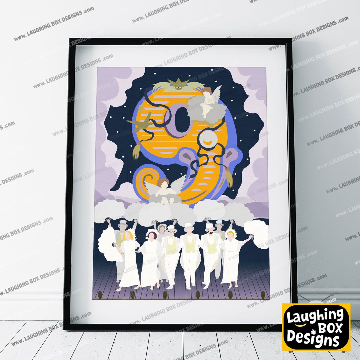 STAGE FRIGHT FINALE CHORUS LINE, Stage Fright / Inside Number Nine Print