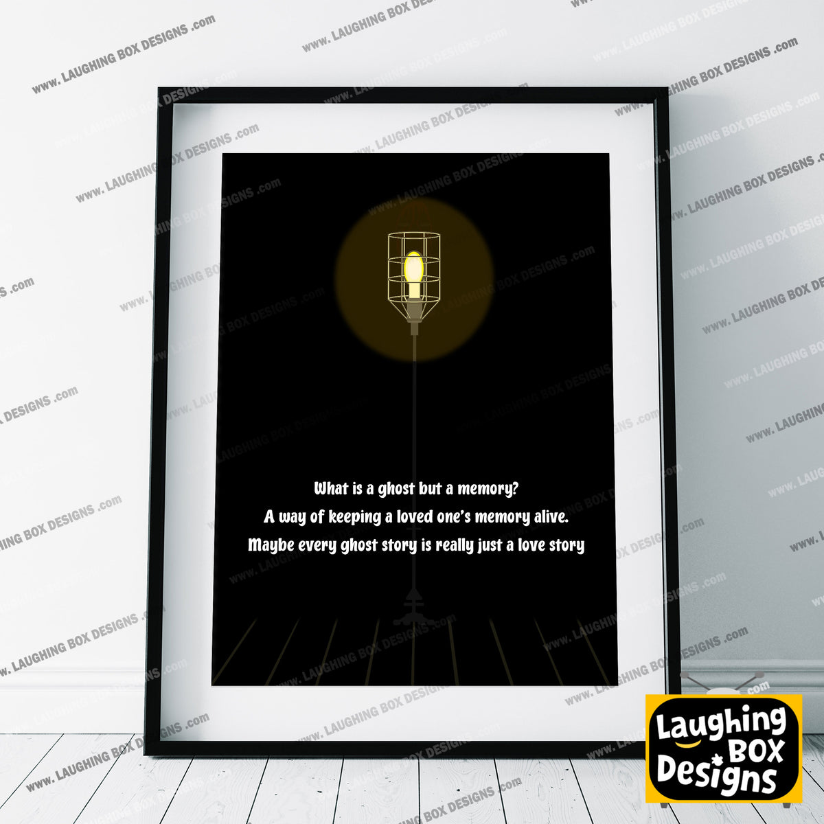 MAYBE EVERY GHOST STORY IS JUST A LOVE STORY/ GHOST LIGHT, Stage Fright / Inside Number Nine Print