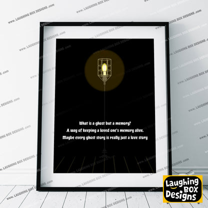 MAYBE EVERY GHOST STORY IS JUST A LOVE STORY/ GHOST LIGHT, Stage Fright / Inside Number Nine Print
