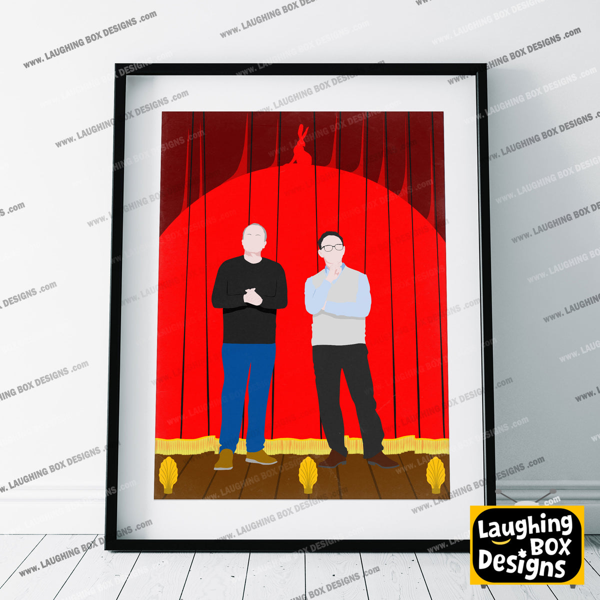INTRODUCTIONS WITH STEVE AND REECE, Stage Fright / Inside Number Nine Print