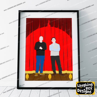 INTRODUCTIONS WITH STEVE AND REECE, Stage Fright / Inside Number Nine Print
