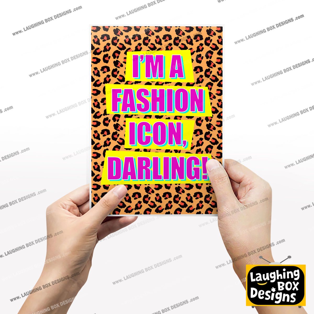 I'M A FASHION ICON, DARLING! - Absolutely Fabulous Print