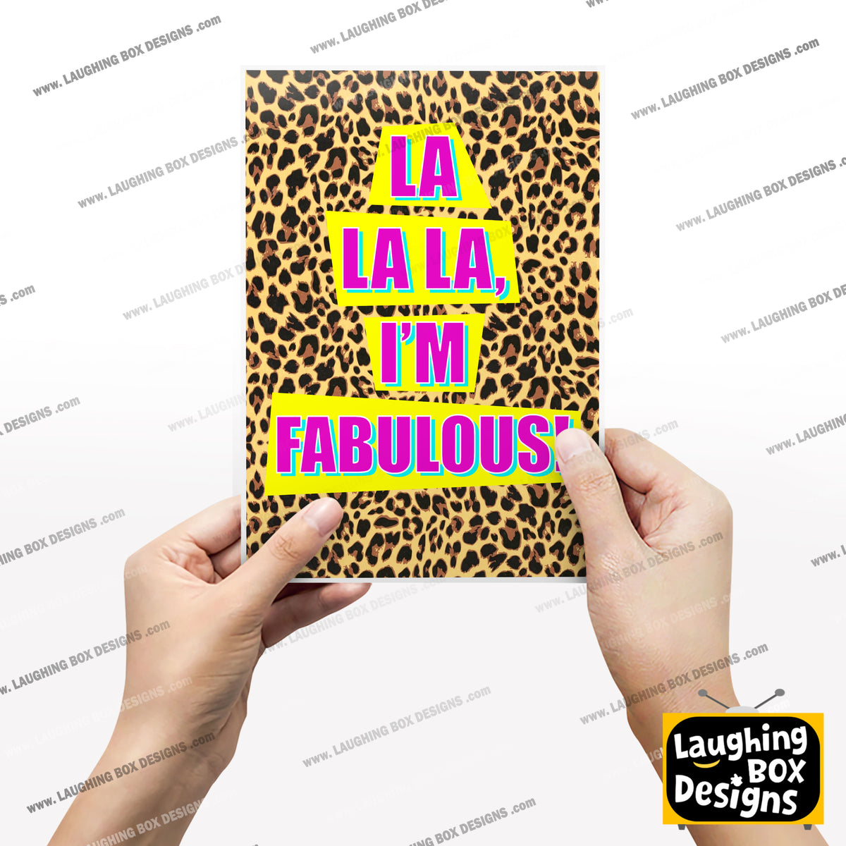 LA LA LA, I'M FABULOUS! - Absolutely Fabulous Print