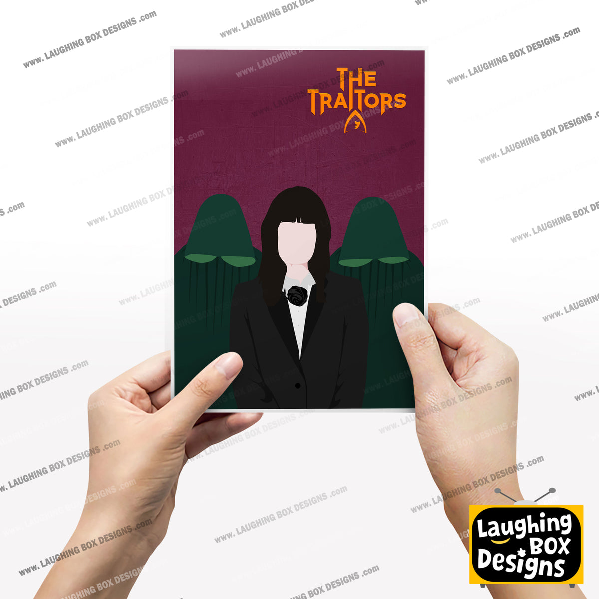 THE TRAITORS Television Show Minimalist Print