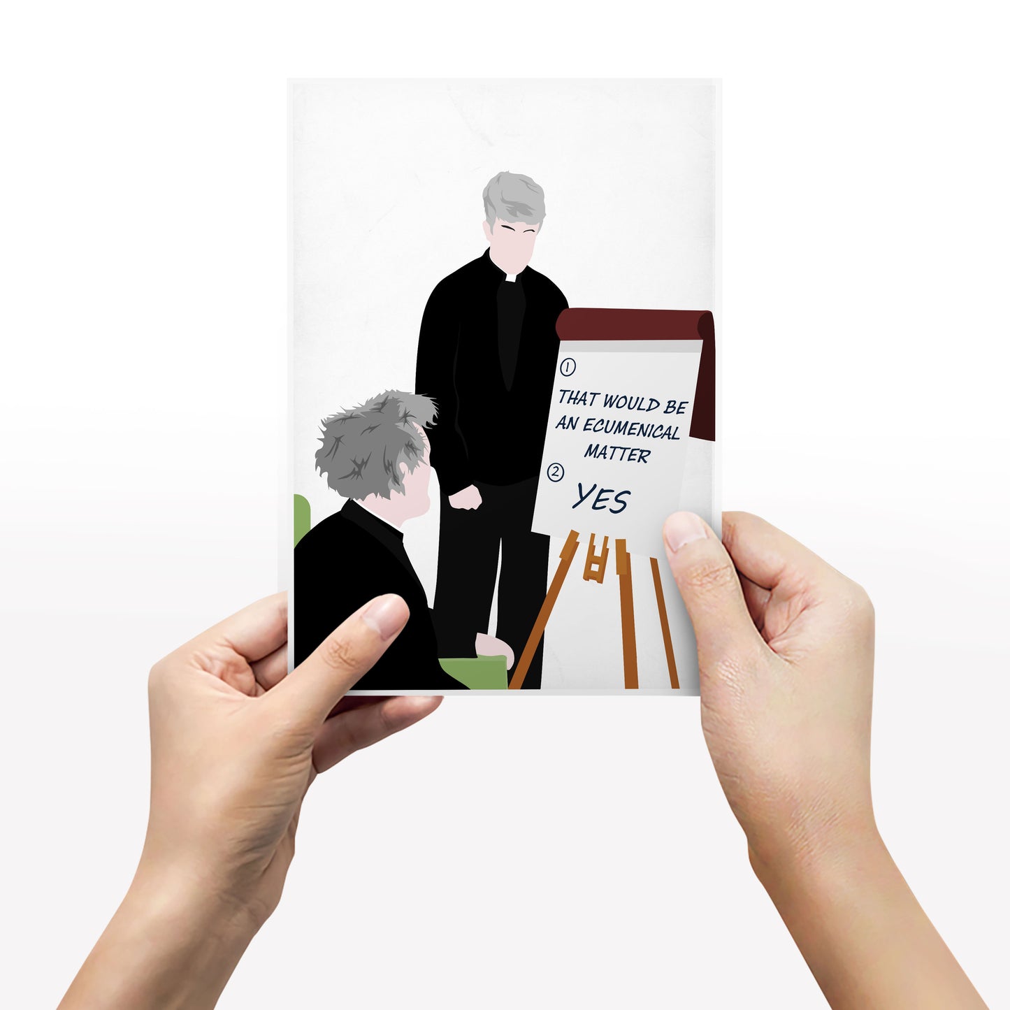 That Would Be An Ecumenical Matter / Teaching Father Jack, Father Ted Print