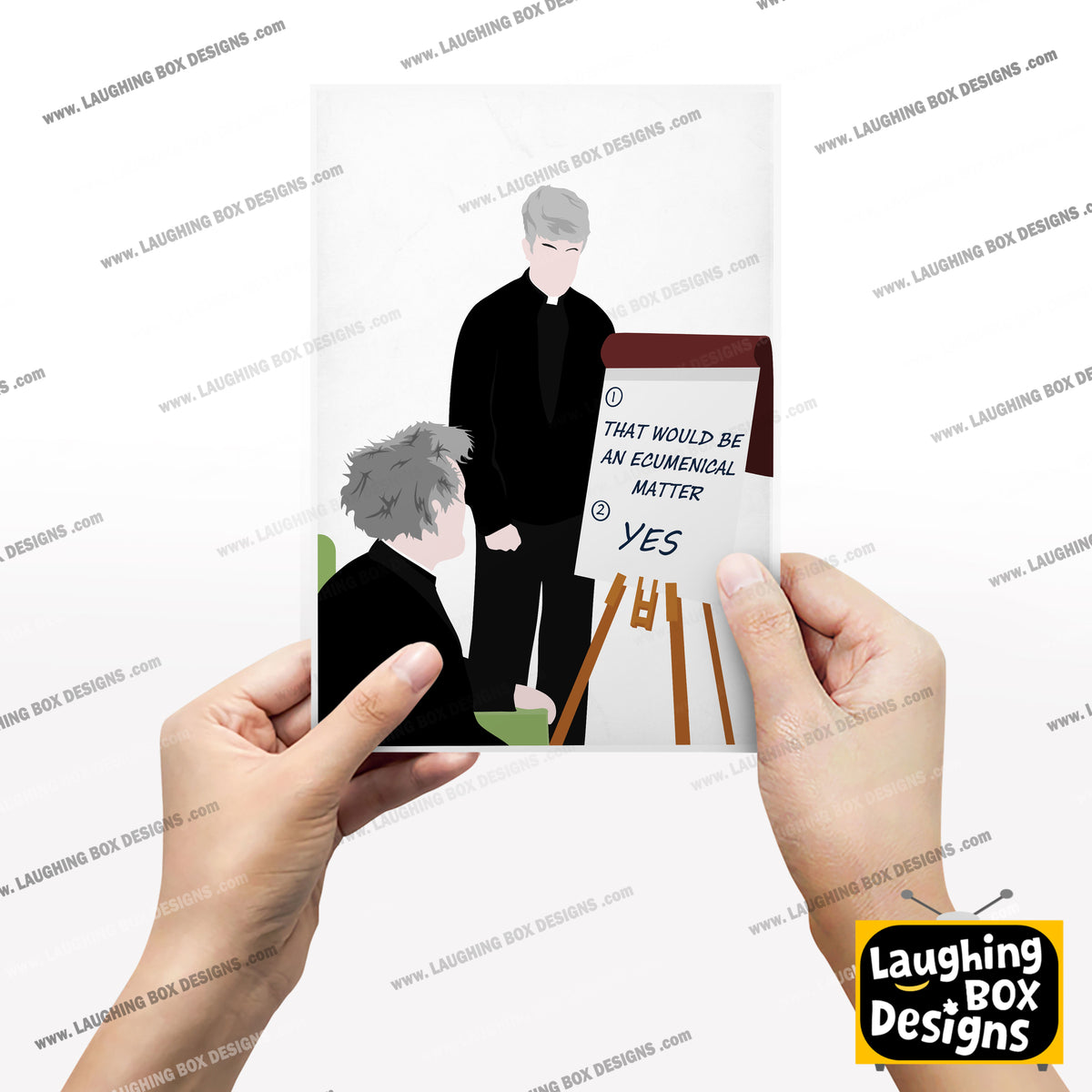 That Would Be An Ecumenical Matter / Teaching Father Jack, Father Ted Print