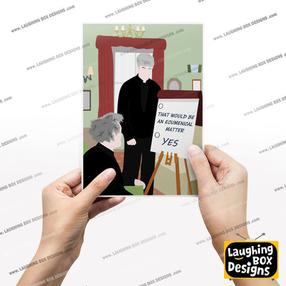 That Would Be An Ecumenical Matter / Full scene, Father Ted Print