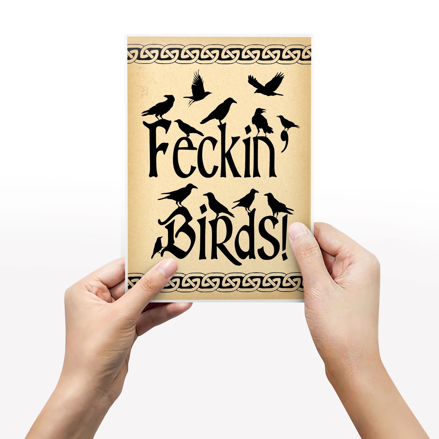 Feckin' Birds / Father Jack Quote, Father Ted Print