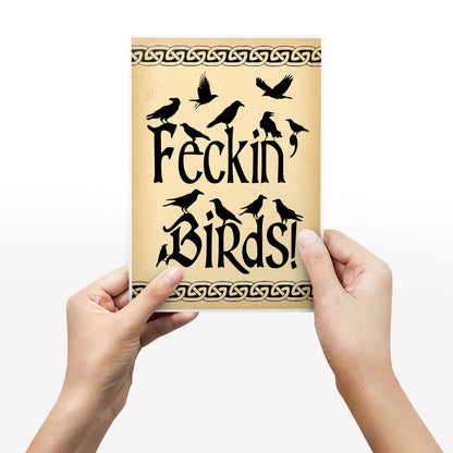 Feckin' Birds / Father Jack Quote, Father Ted Print