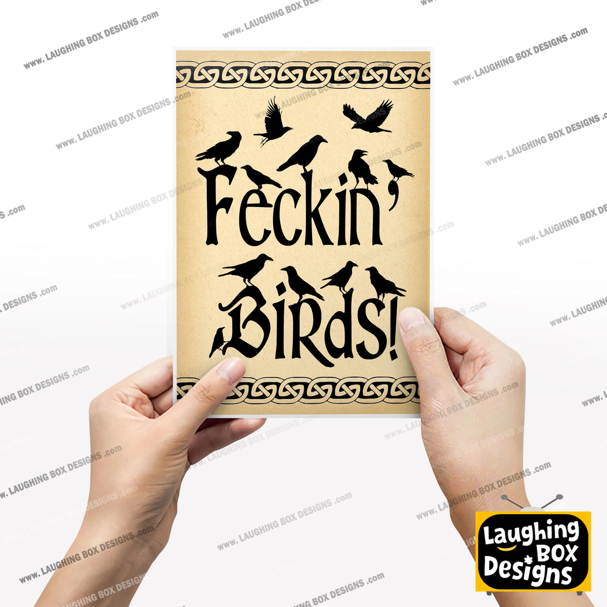 Feckin' Birds / Father Jack Quote, Father Ted Print