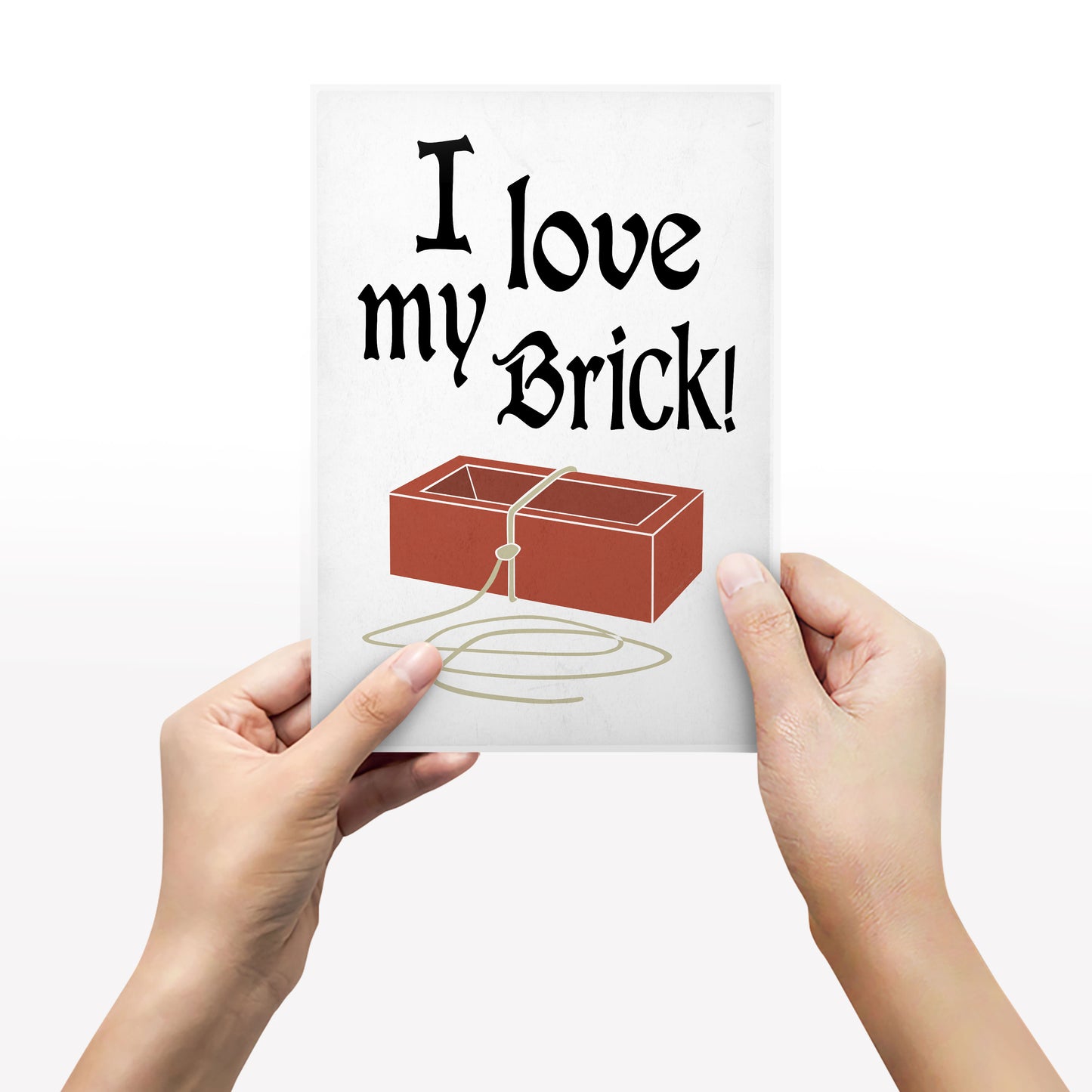 I Love My Brick - Father Jack, Father Ted Print