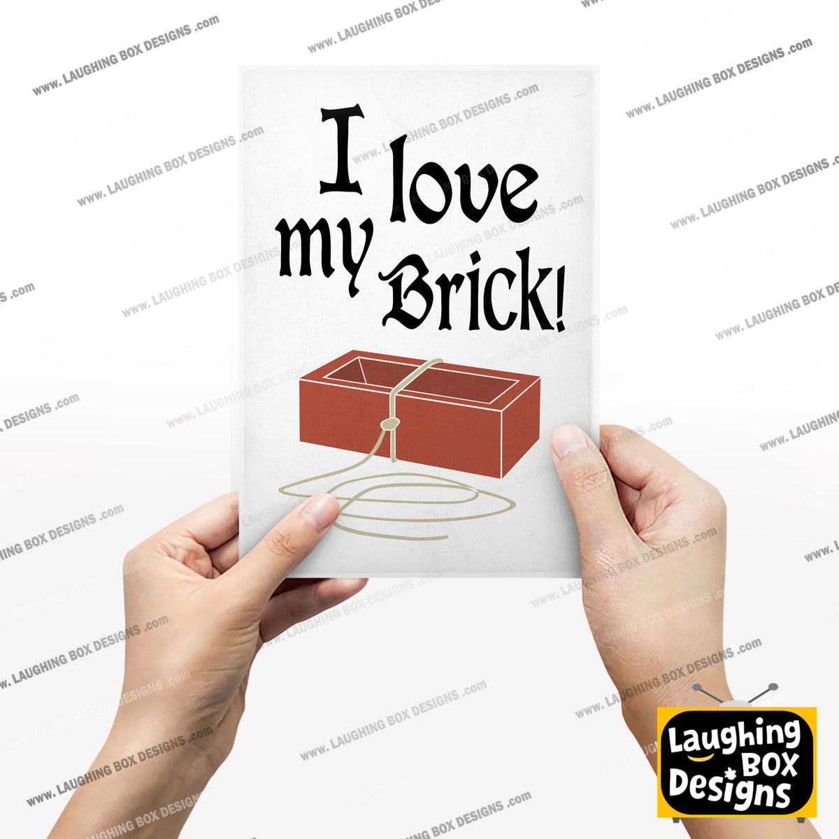 I Love My Brick - Father Jack, Father Ted Print