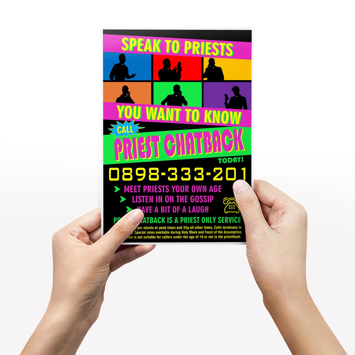 Priest Chatback / Father Ted Poster, Father Ted Print