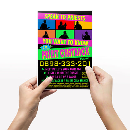 Priest Chatback / Father Ted Poster, Father Ted Print