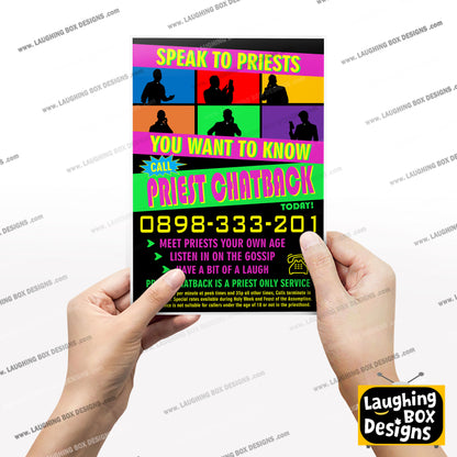 Priest Chatback / Father Ted Poster, Father Ted Print