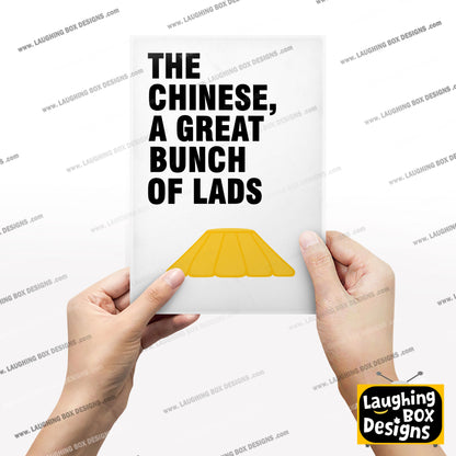 The Chinese / A Great Bunch Of Lads, Father Ted Print